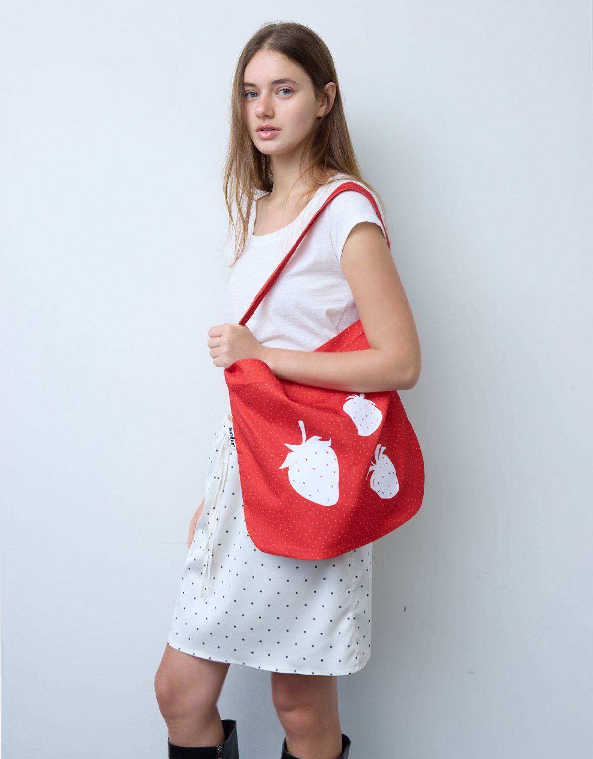 세르(SEHR) White Berry Easy Bag (Red)