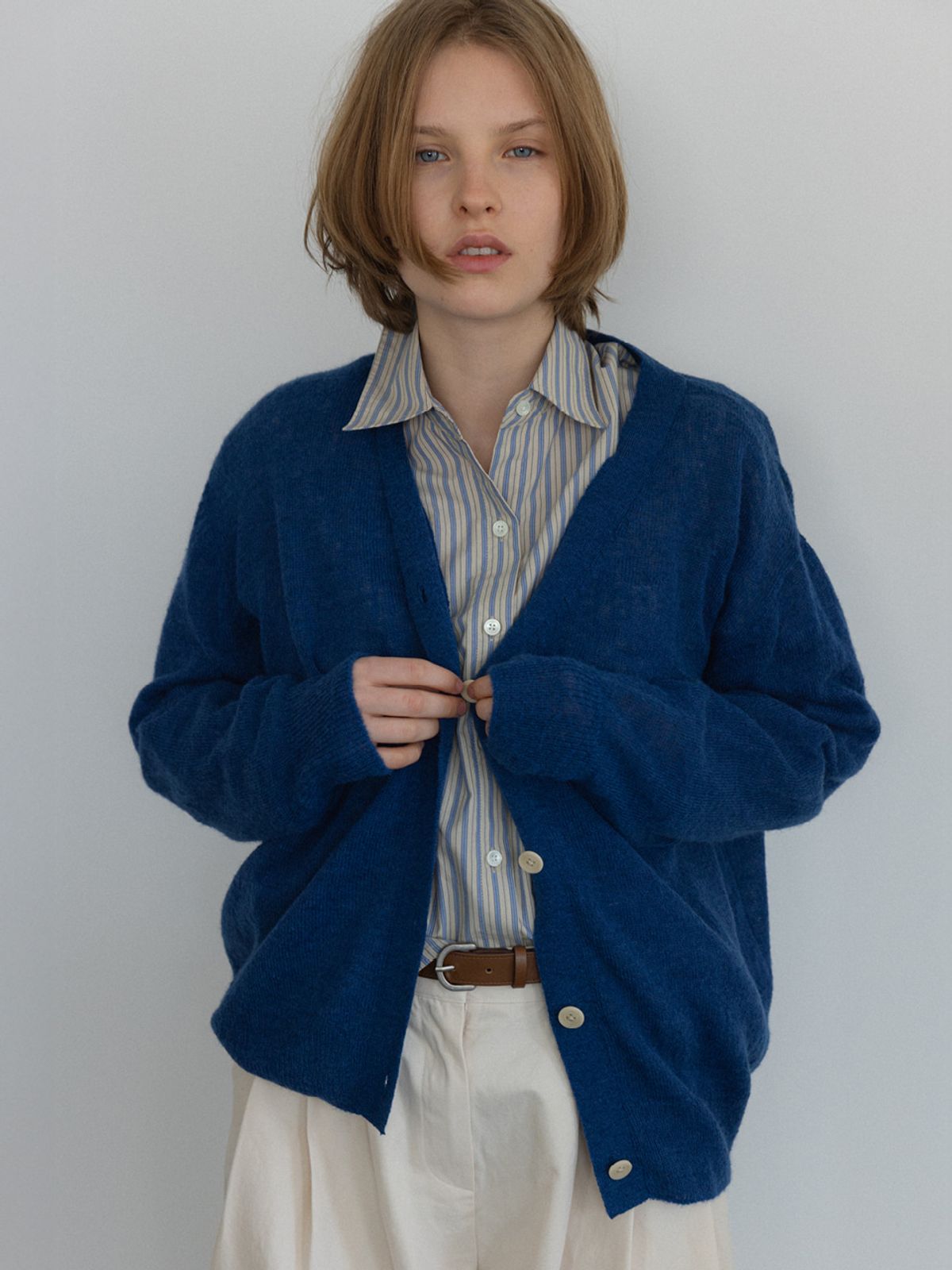 시엔느(SIENNE) Cezanne Cardigan (Classic Blue)