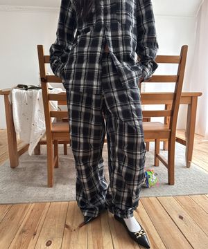 WAIST STOPPER CARGO PANTS (mix1)