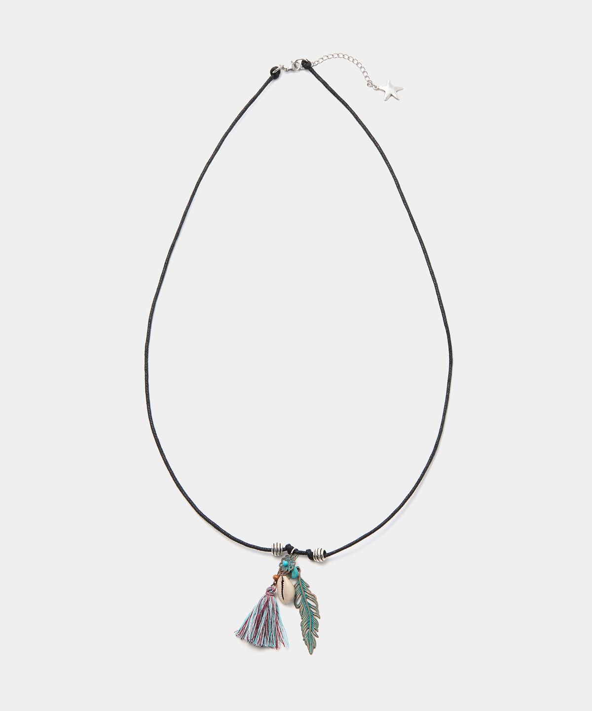 디앤에스알(DNSR) Turquoise Feather Necklace