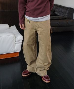 세미 커브드 워시드 와이드 팬츠_7Color