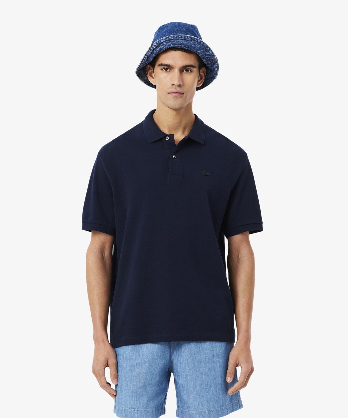 라코스테(LACOSTE) 남성 크록 시그니처 루즈핏 반팔 폴로 셔츠 PH7757-56G 166