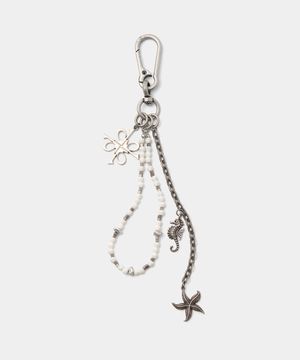 Marine Beaded Keyring