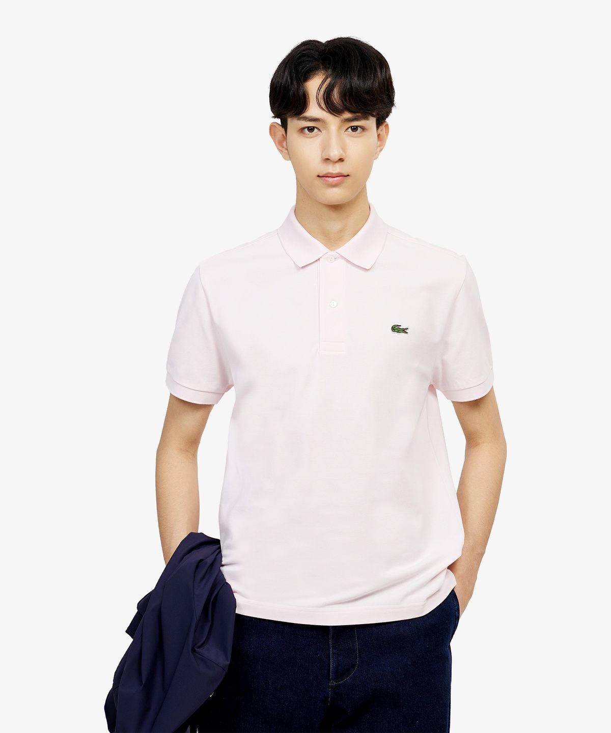라코스테(LACOSTE) 남성 프렌치 레귤러핏 베이직 폴로 셔츠 PH731E-56G T03