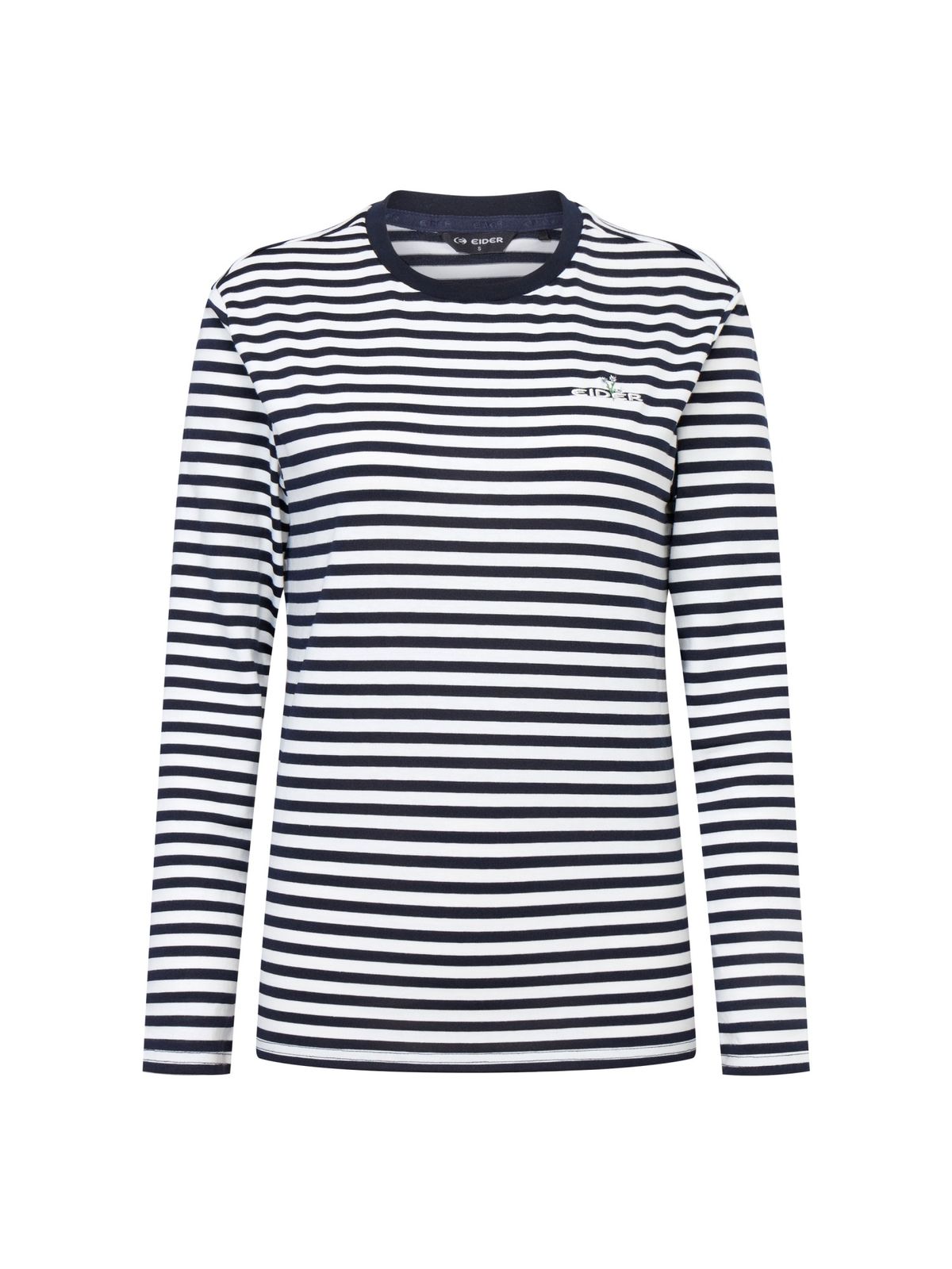 아이더(EIDER) EDEL (에델) 여성 스트라이프 티셔츠_Dark Navy