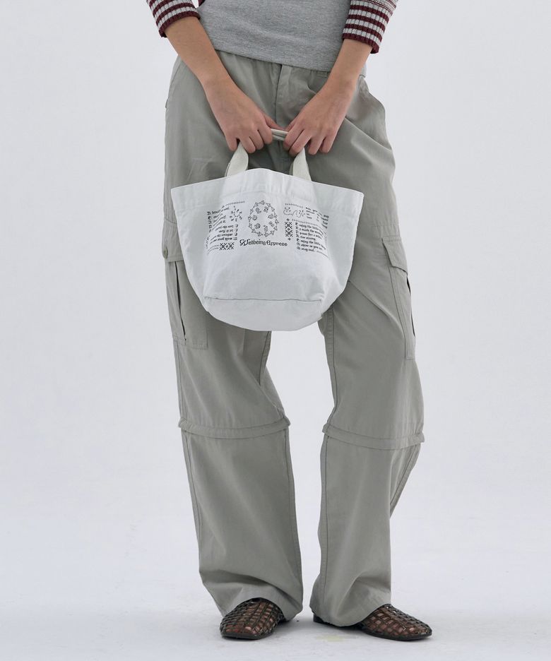Message Mini Eco Bag White