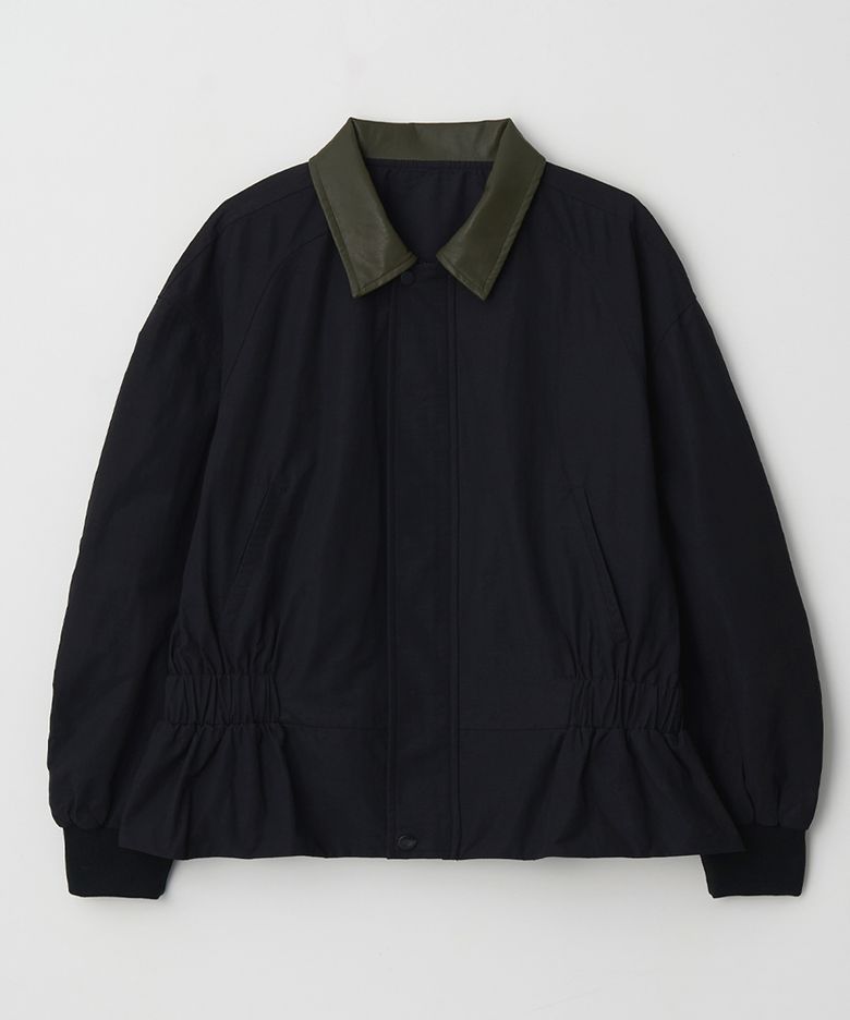 CINCHED WAIST BOMBER JACKET