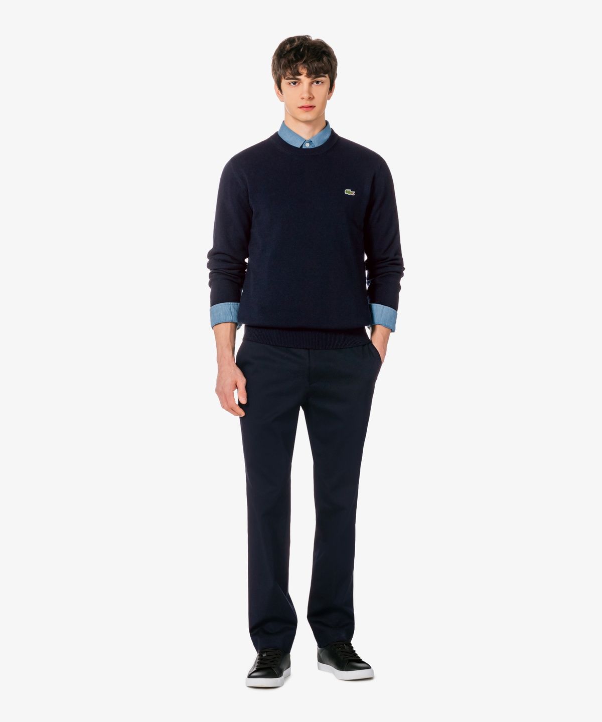 라코스테(LACOSTE) 남성 골조직 스트레치 치노 HH631E-56G 166