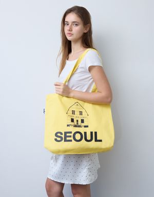Light Twill Big Bag (Seoul-Yellow)