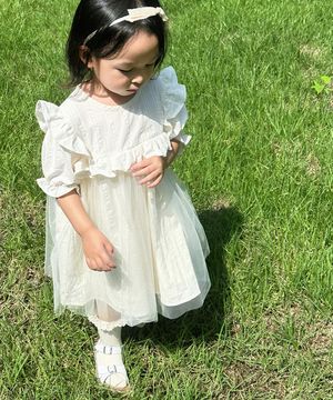 햇살나라 공주님은 오늘도 예쁘죠 - 아기 반팔 원피스