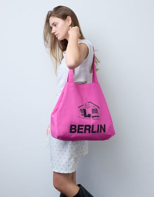 Light Twill Big Bag (Berlin-Pink)