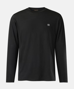 HERO 남성 메리노울 긴팔 라운드 티셔츠 JWTBX26053BLK