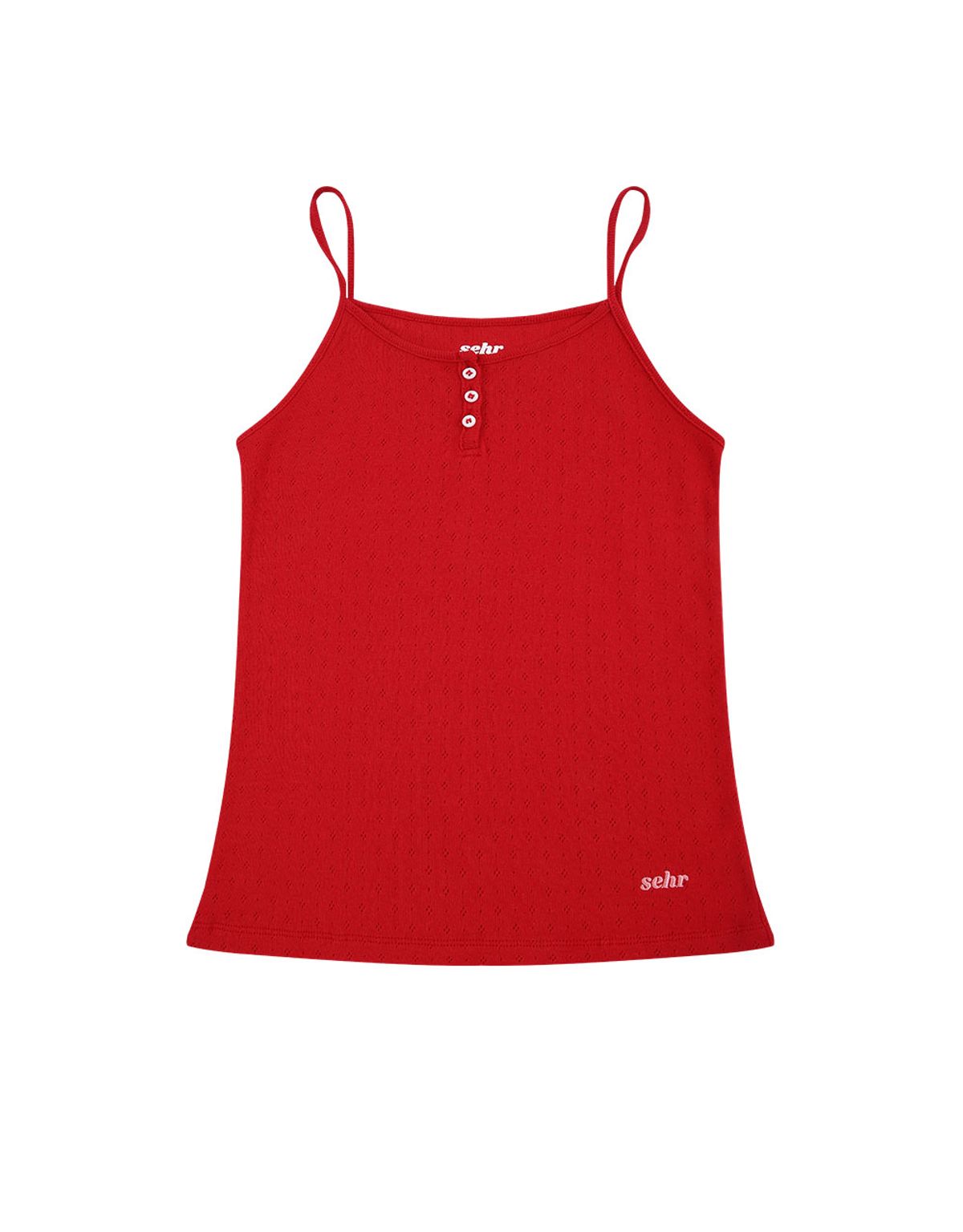 세르(SEHR) All Day Button Camisole (Red)