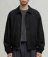 ESSENTIAL COTTON BLOUSON (BLACK)