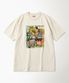 Western Collage Loopwheeled Graphic Tee Apricot