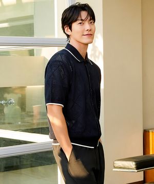 스카시 조직 변형 반팔 가디건 (FKUCD8336)