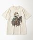 West Romance Loopwheeled Graphic Tee Apricot