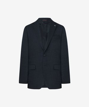 변형 조직물 테일러드 수트 자켓 (FKJAD2350)