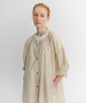 SLON SHIRRING MAXI JUMPER (BEIGE)