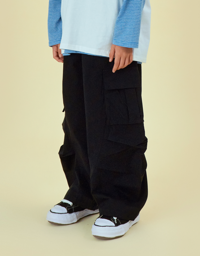 Curve cargo pants/black