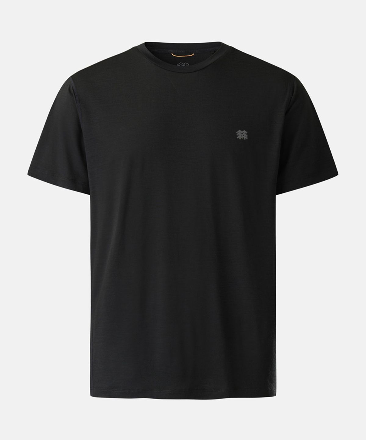 코오롱스포츠(KOLON SPORT) HERO 남성 메리노울 반팔 라운드 티셔츠 JWTCX26055BLK