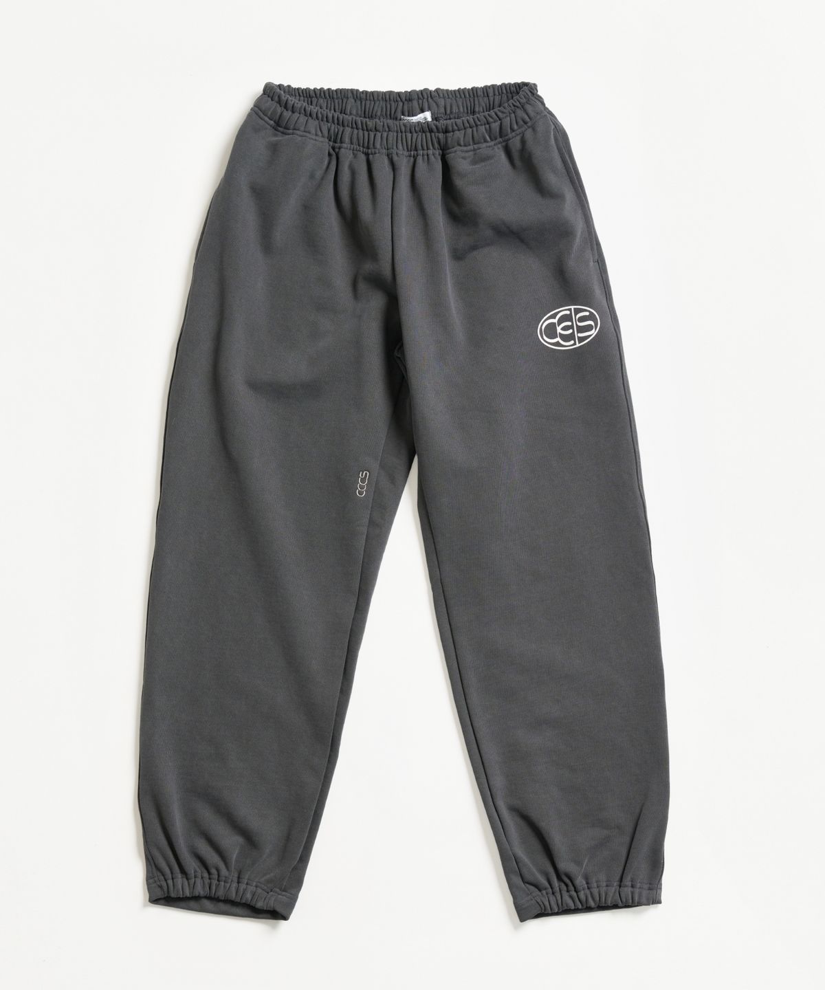 씨씨씨에스(CCCS) DARK GREY OVAL LOGO SWEATPANTS