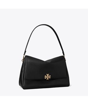 찰리 라지 숄더백 - 블랙