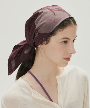 A HORSE SCARF(L)_2COLOR