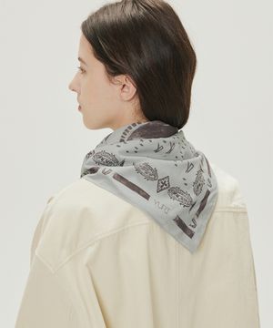 A HORSE SCARF(S)_2COLOR