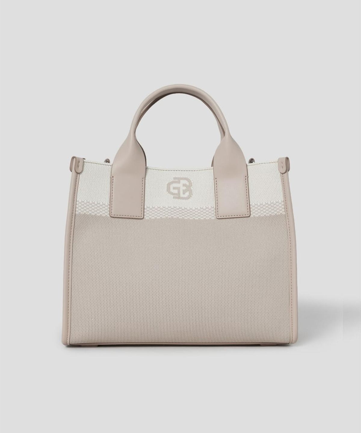 빈폴 액세서리(BEANPOLE ACCESSORY) 여성 스퀘어 니트백  베이지