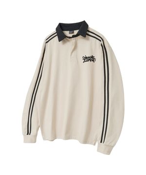 EL ONEMORE 스몰로고 트랙 카라 티셔츠 2Color