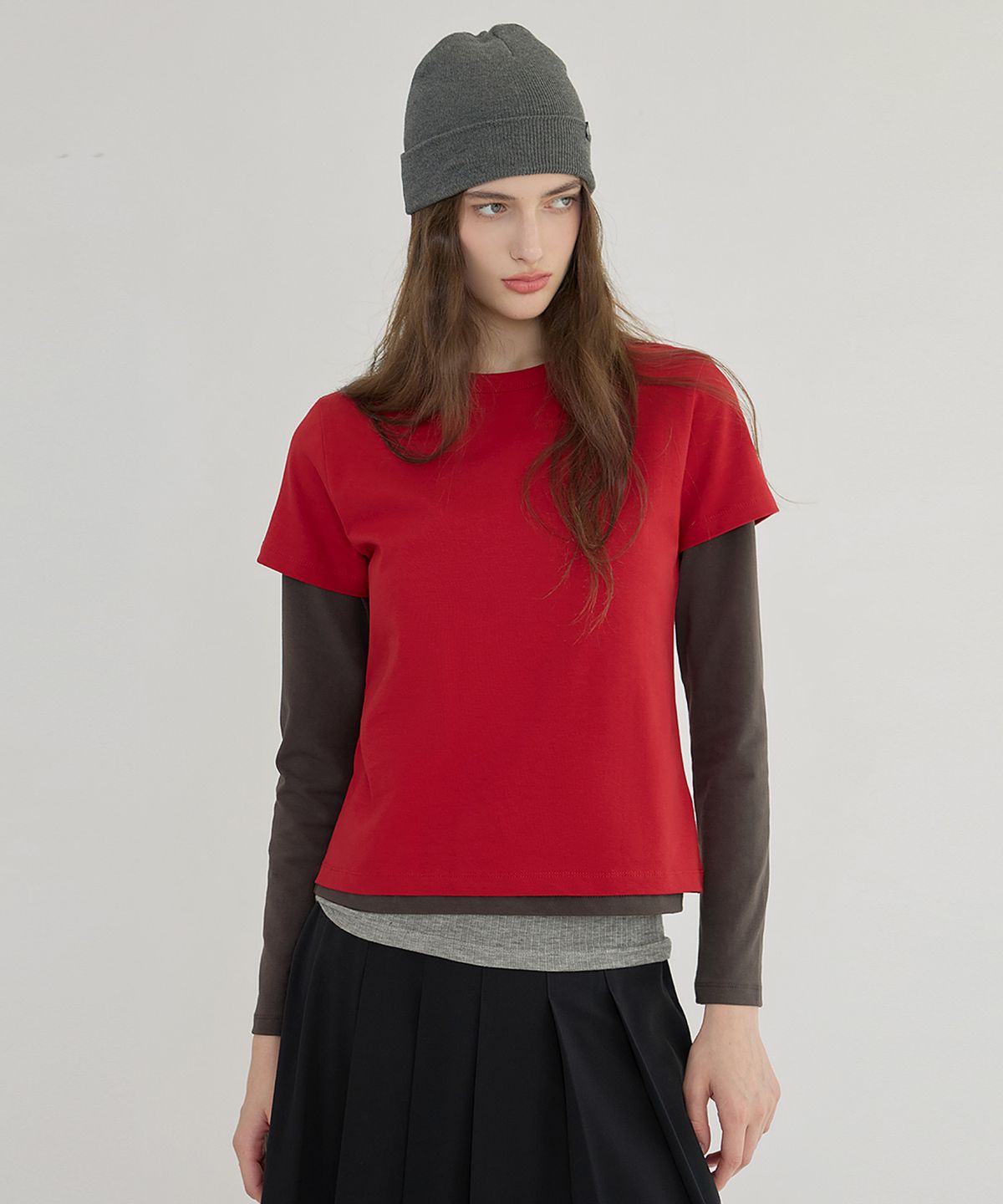 퀸스래빗(Q'SRB) Layer Roll-Up Beanie