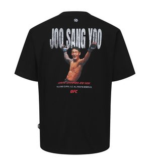 UFC 유주상 릴렉스핏 반팔 티셔츠 블랙 U2SSX2123BK