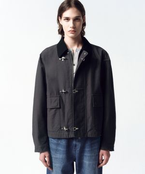 백사틴 MK3 플라이트 자켓 ANTHRACITE