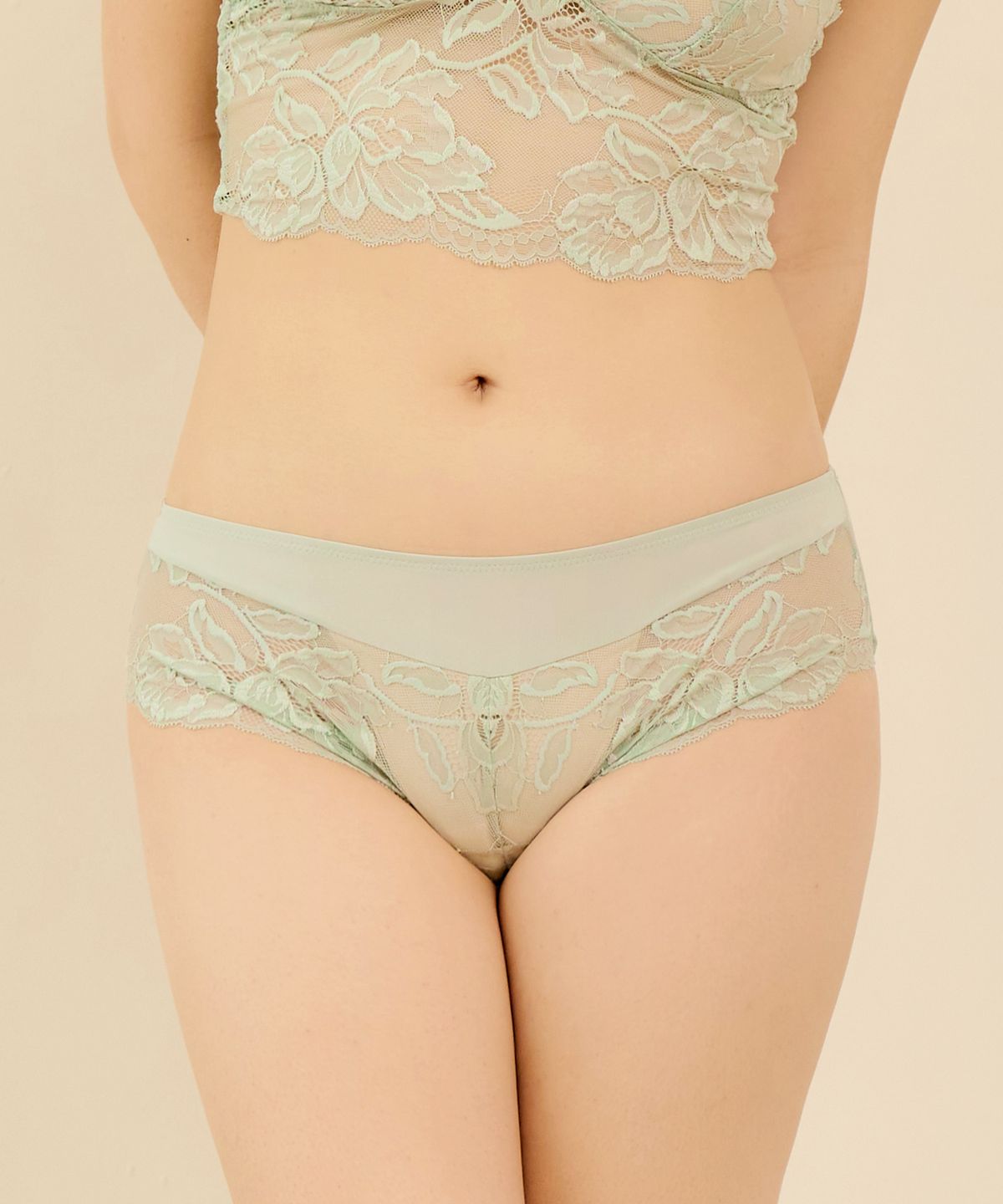 마른파이브(MARN5) 쉬어 팬티 스칼렛 시스루 레이스_4colors