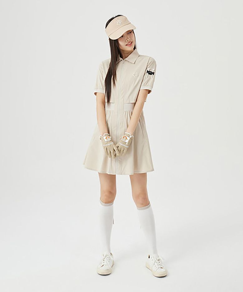 (W) Full-zip Collar Dress G5UAM26221BEX