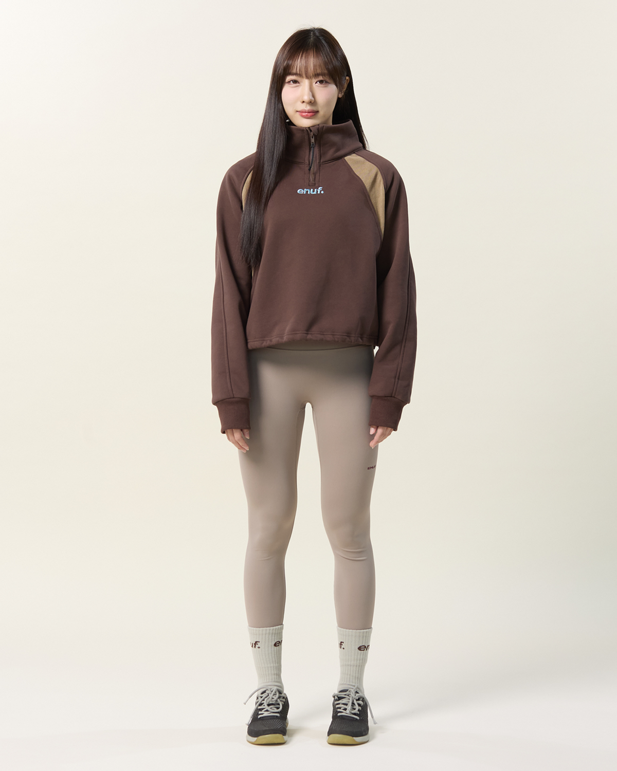 이너프(ENUF) 여성 롱 레깅스