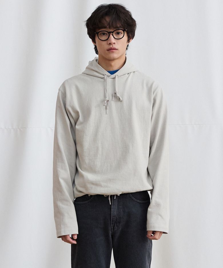 Light String Hoodie - Olive Grey