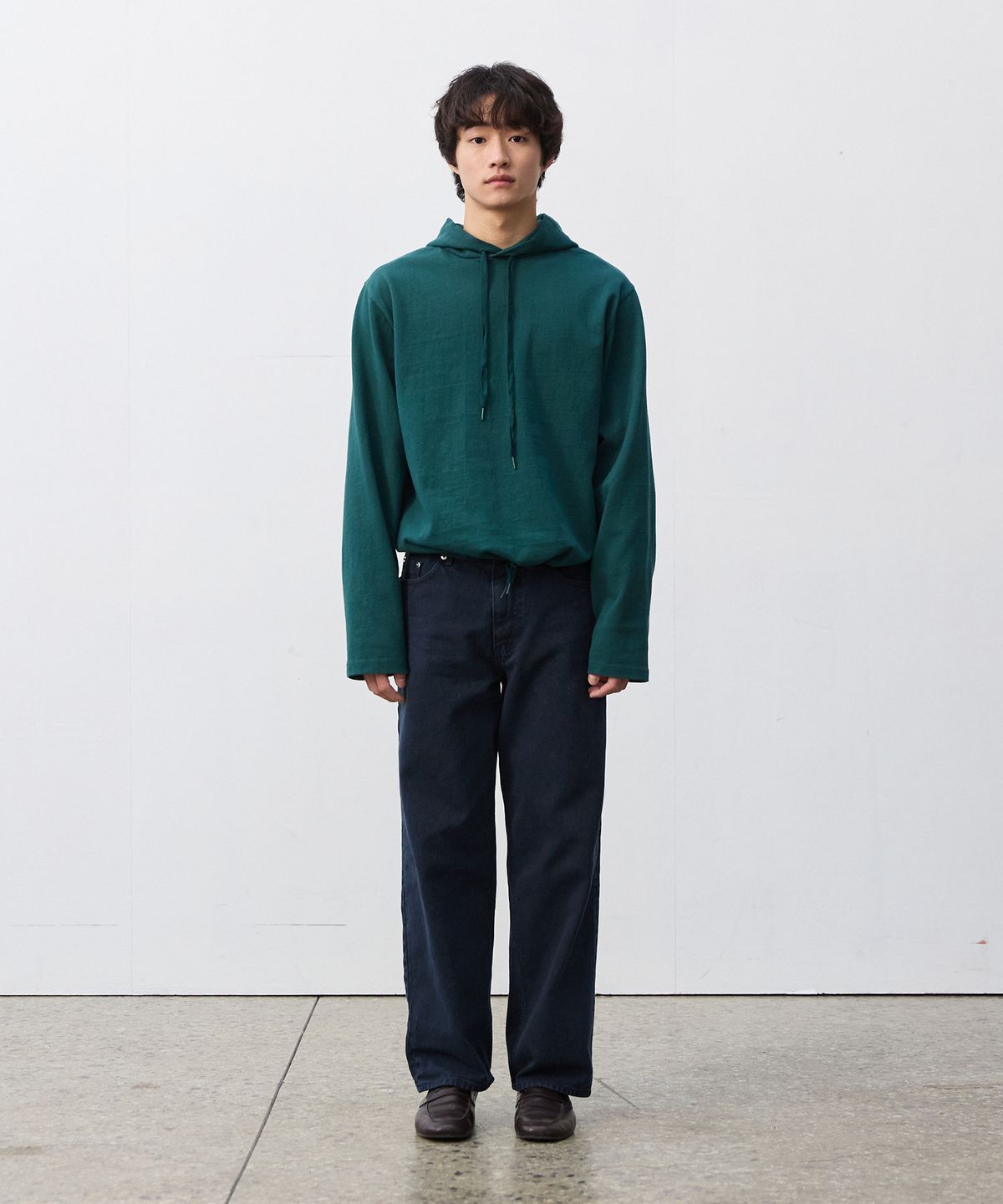 플라비즘(PLAVISM) Light String Hoodie - Green