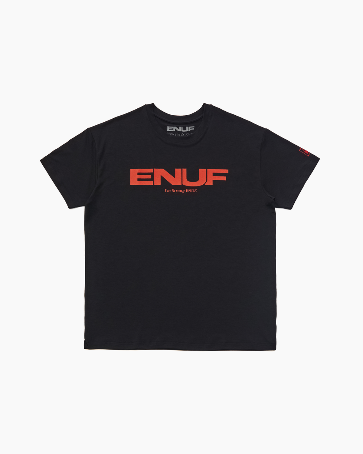 이너프(ENUF) 스트롱 블랙 티셔츠
