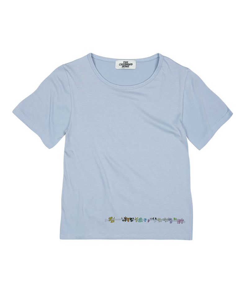 Bone Lovers Tee (Light Blue)