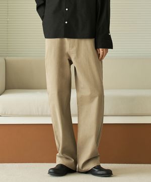 [오정규 PICK] 26 SS 스트레이트 카치온 팬츠 (4컬러)