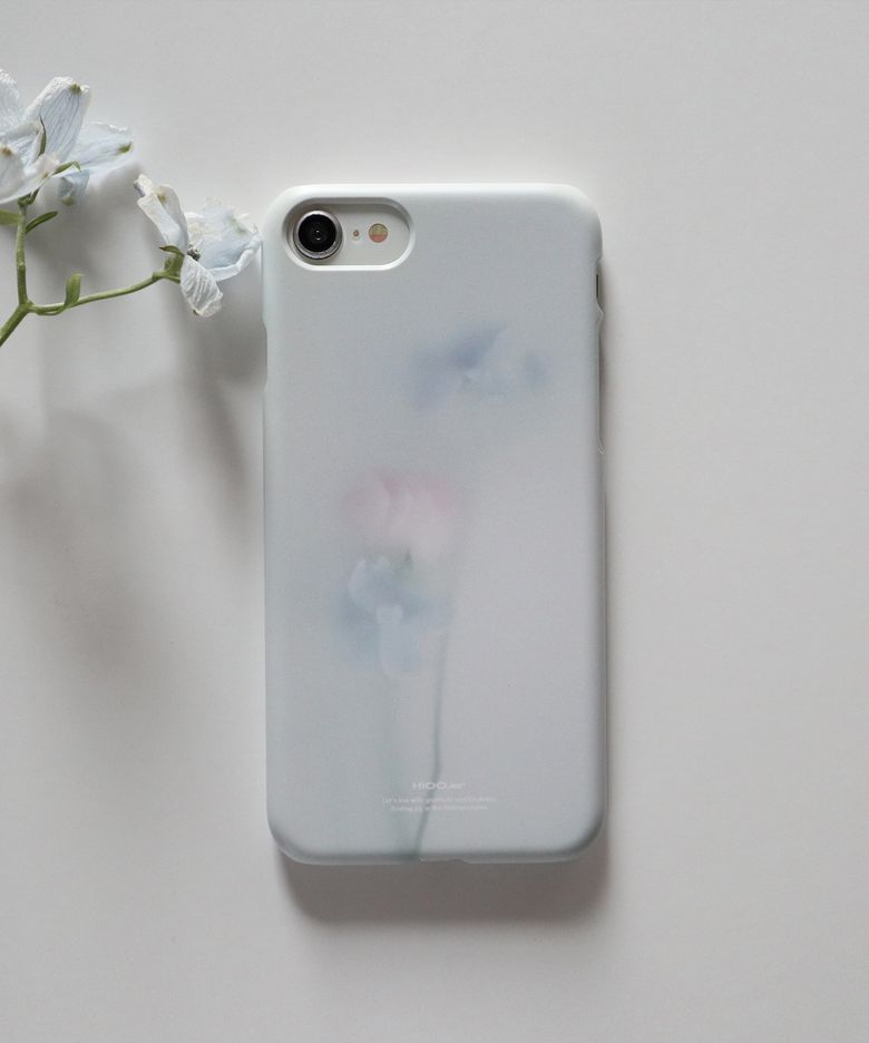 delphinium & ranunculus 01 case (matte hard)