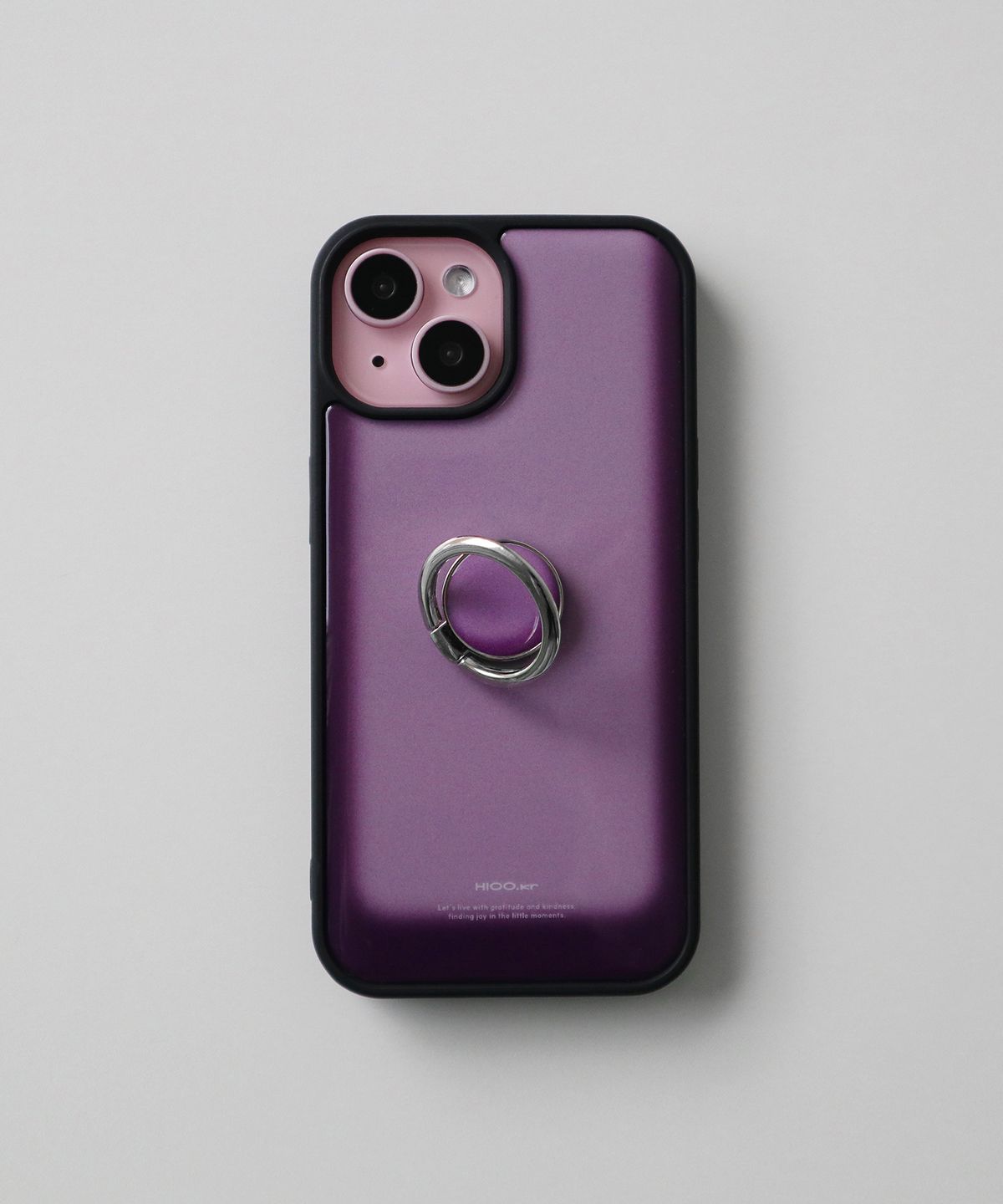 하이우(HIOO) syrup epoxy case - violet (에폭시 범퍼 케이스)