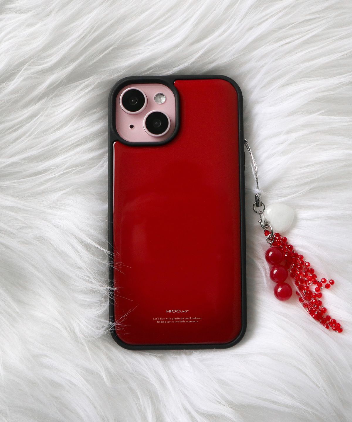하이우(HIOO) syrup epoxy case - red (에폭시 범퍼 케이스)