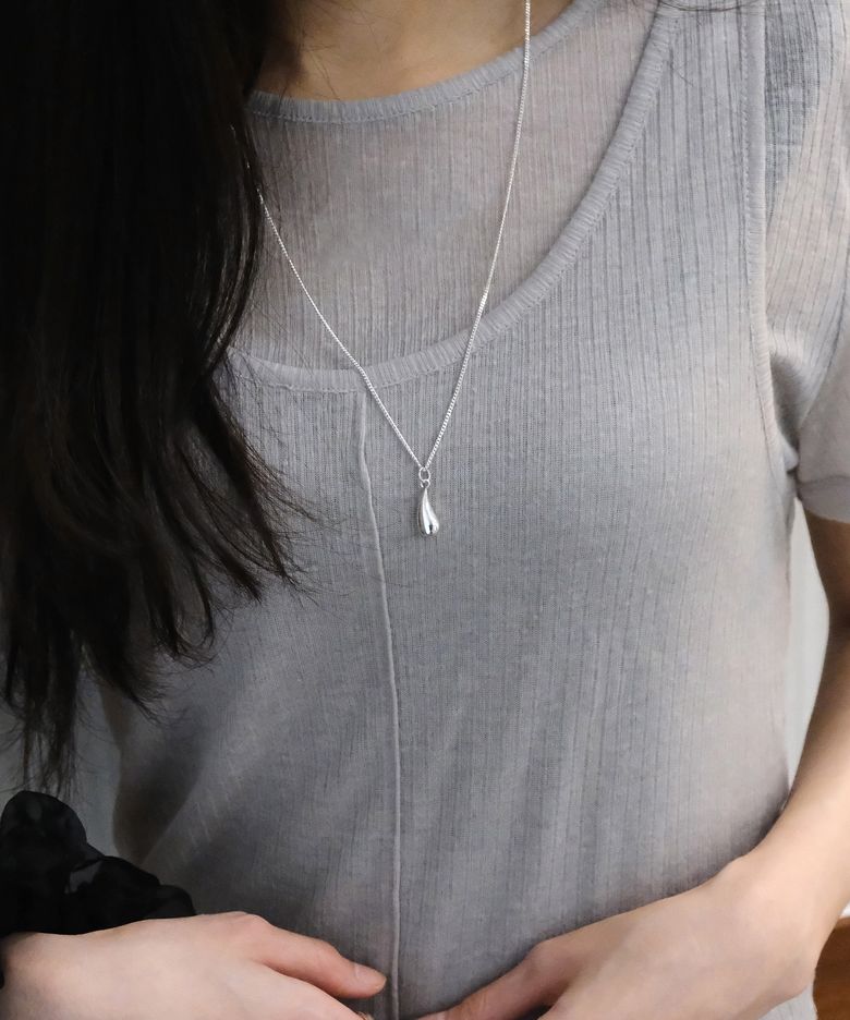 WATERDROP LONG NECKLACE
