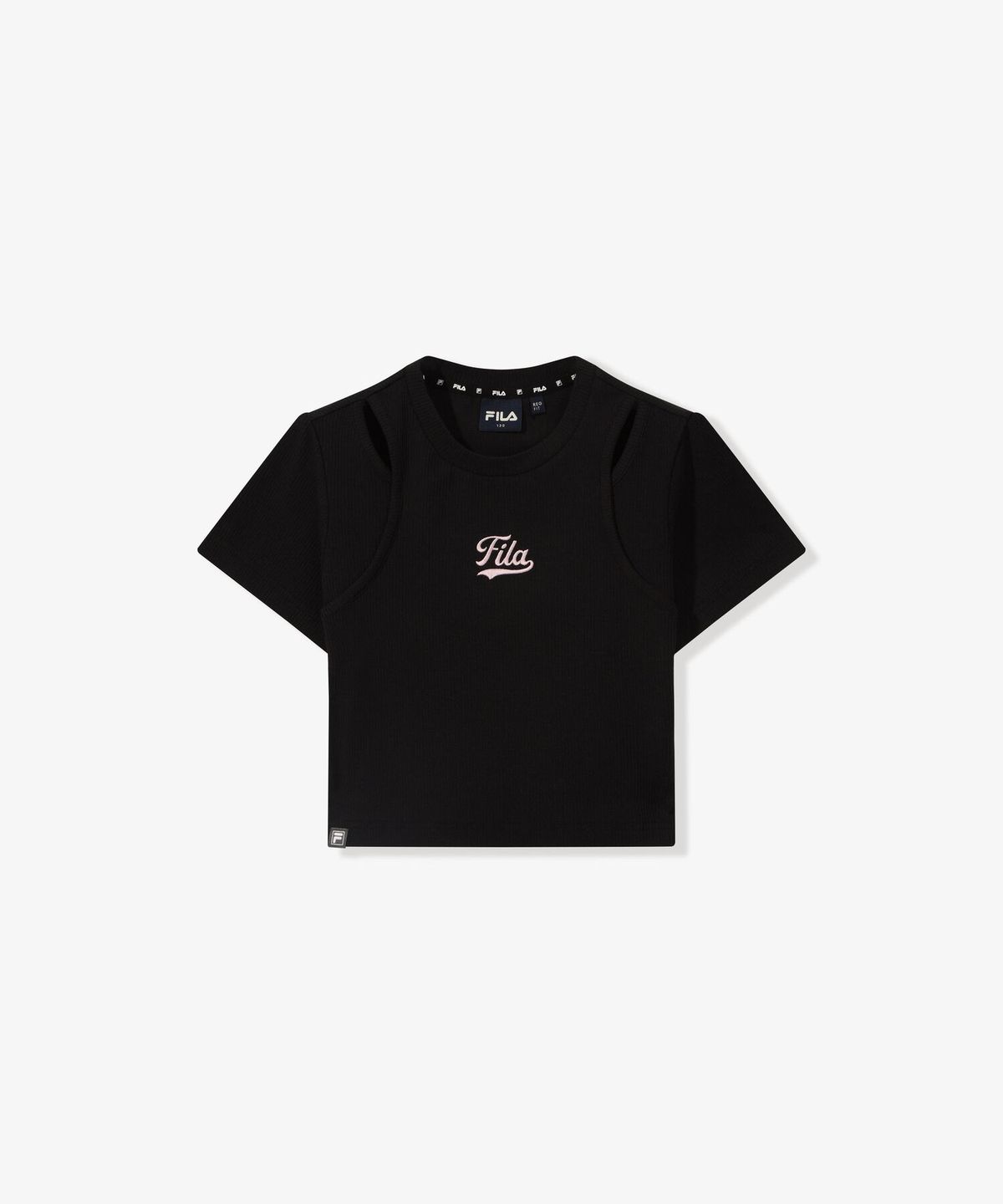 휠라 키즈(FILA KIDS) 여아 절개 티셔츠