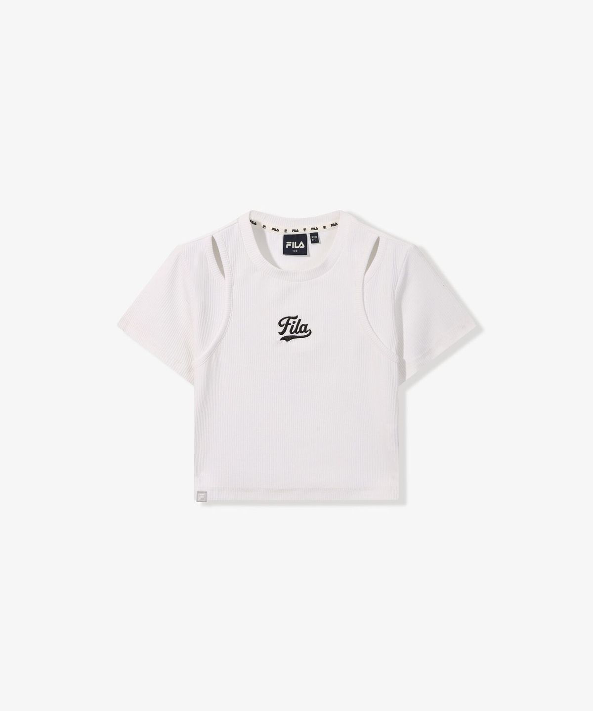 휠라 키즈(FILA KIDS) 여아 절개 티셔츠