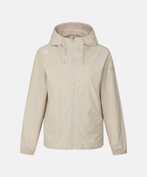 우먼스 후드형 바람막이 자켓 베이지 SR122PWB21
