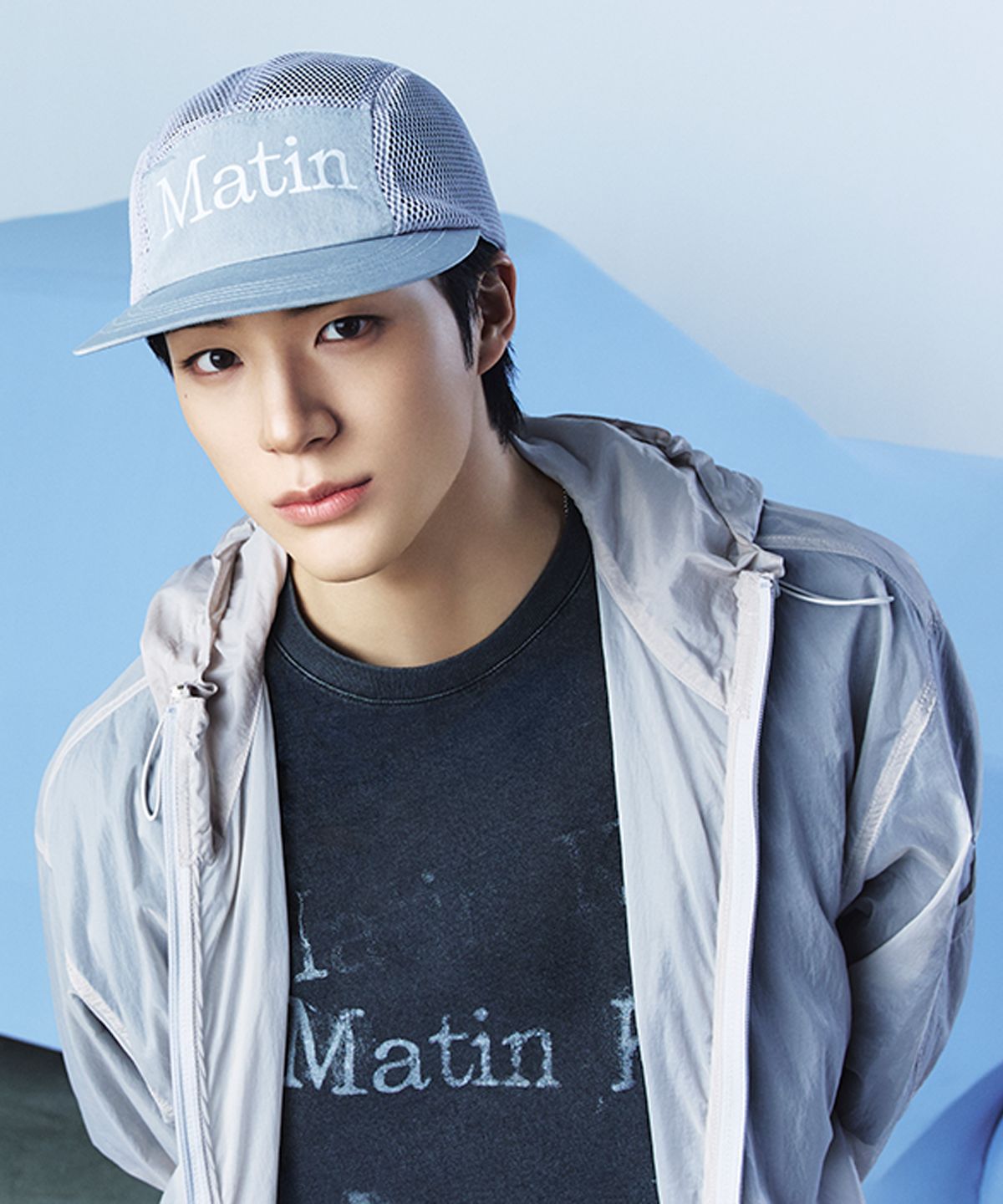 マーティンキム　Matin Kim ジャケット MATIN KIM】24fw MATIN ROUGH COATING CROP BOMBER (Matin Kim